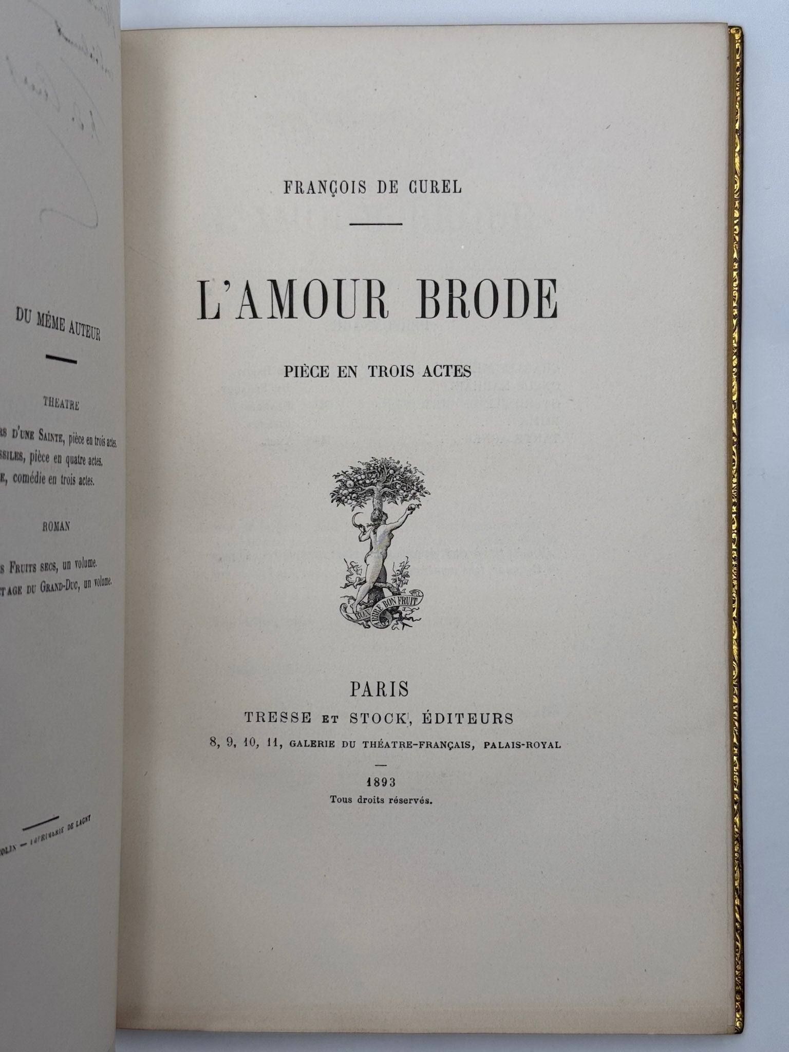 L'amour brode