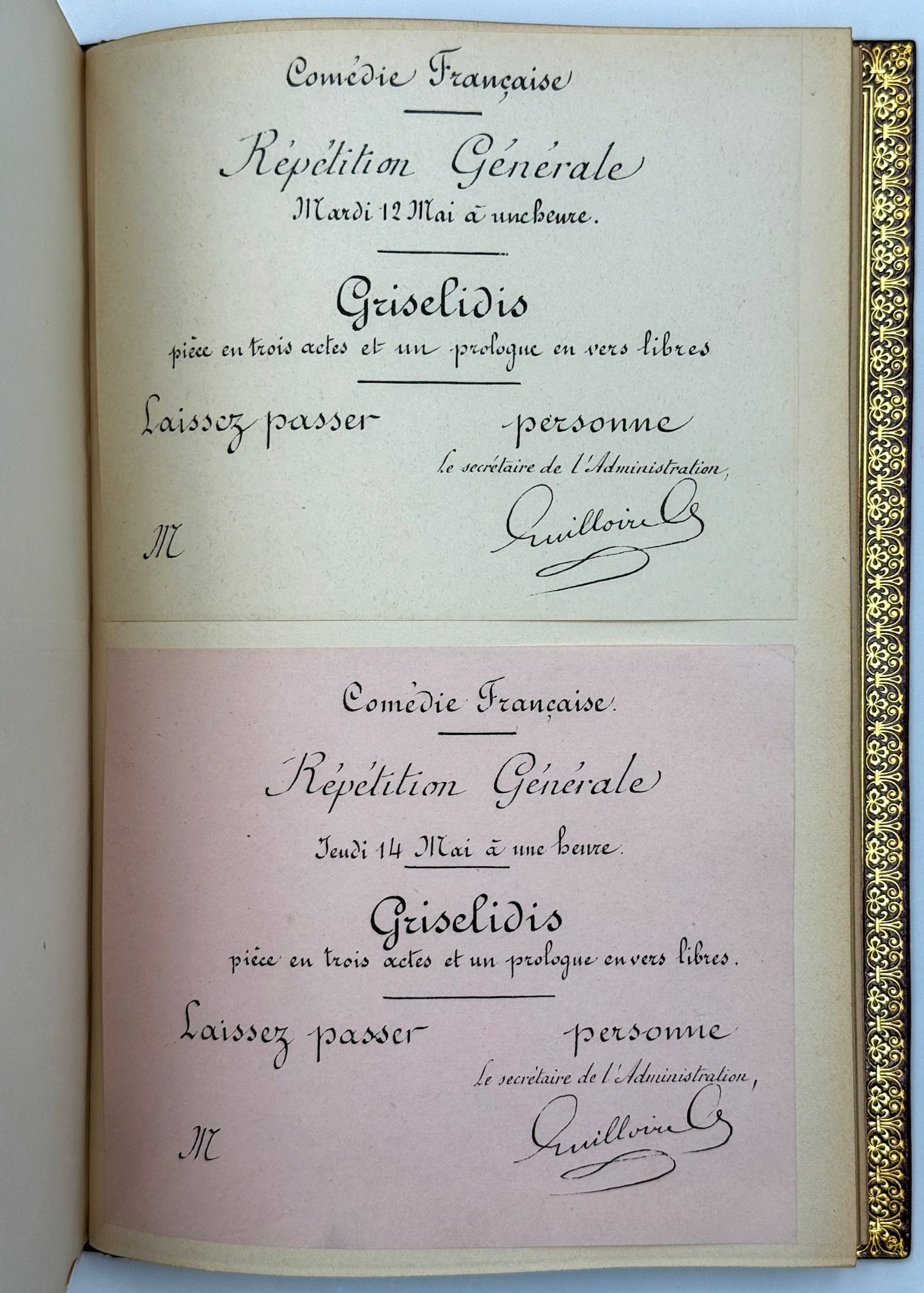 Grisélidis. Mystère. En trois Actes, un Prologue et un Epilogue en vers libres