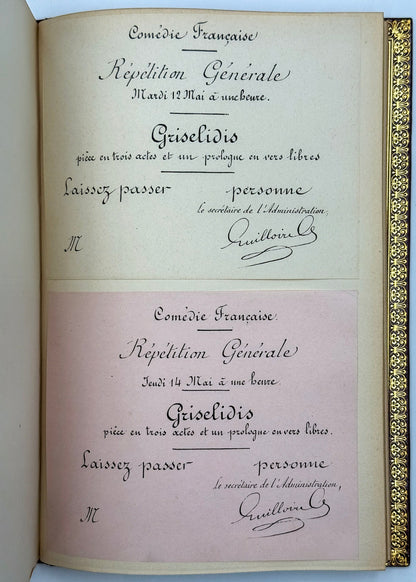 Grisélidis. Mystère. En trois Actes, un Prologue et un Epilogue en vers libres