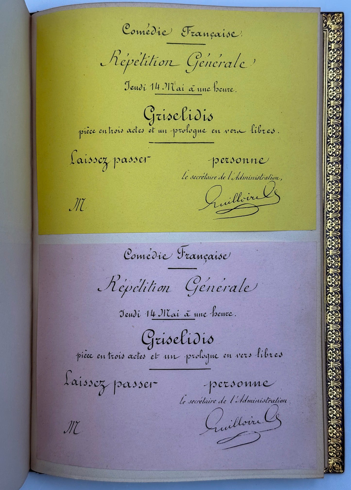 Grisélidis. Mystère. En trois Actes, un Prologue et un Epilogue en vers libres