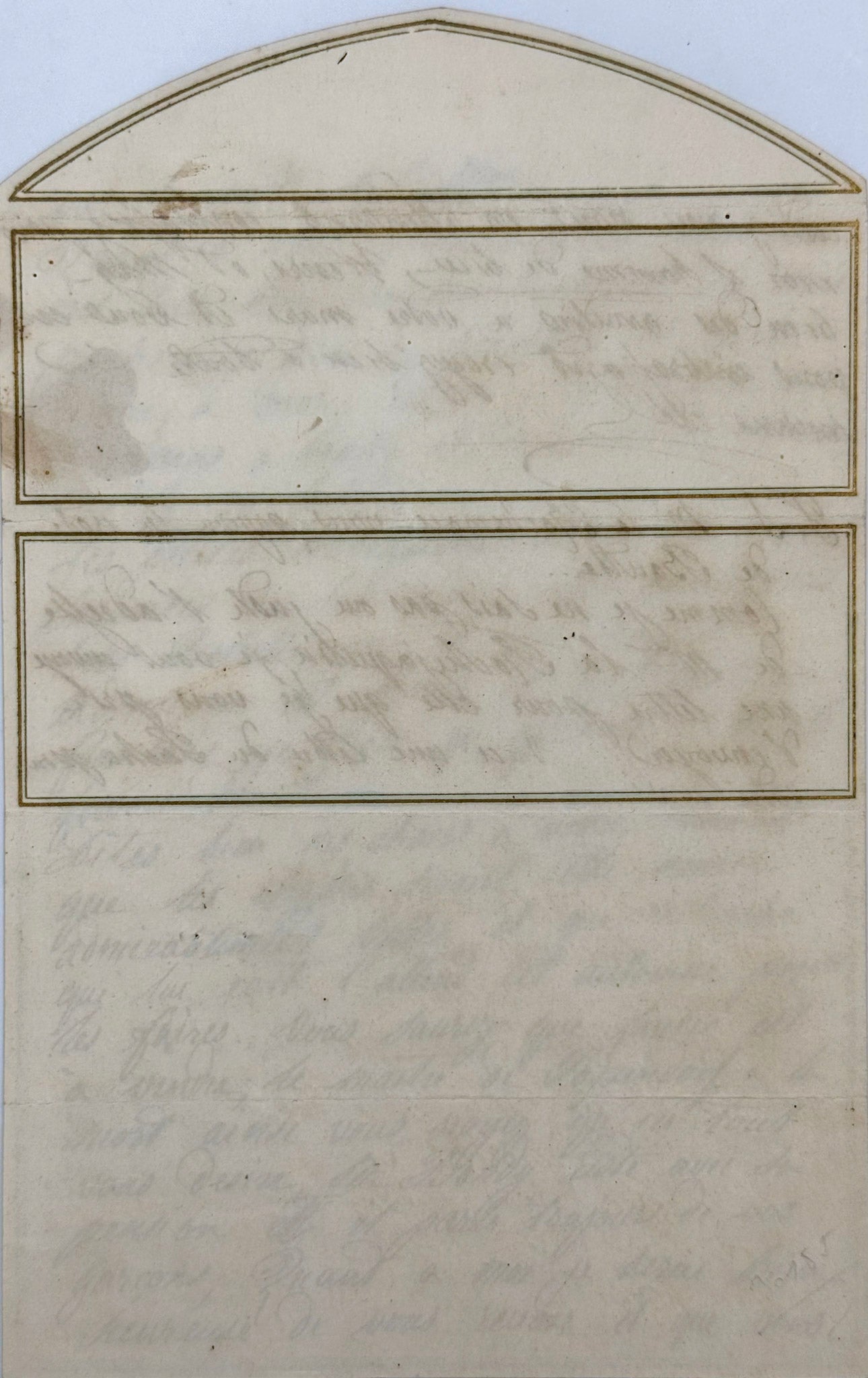 Autograph letter signed from the Duchess of Berry to the Princess of Lucinge