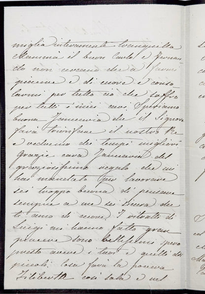 6 autograph letters signed from the Duchess of Berry to Dona Januaria of Braganza