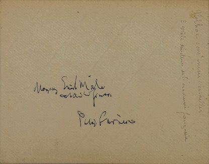Autograph letter signed, Nolhac to Émile Mâle
