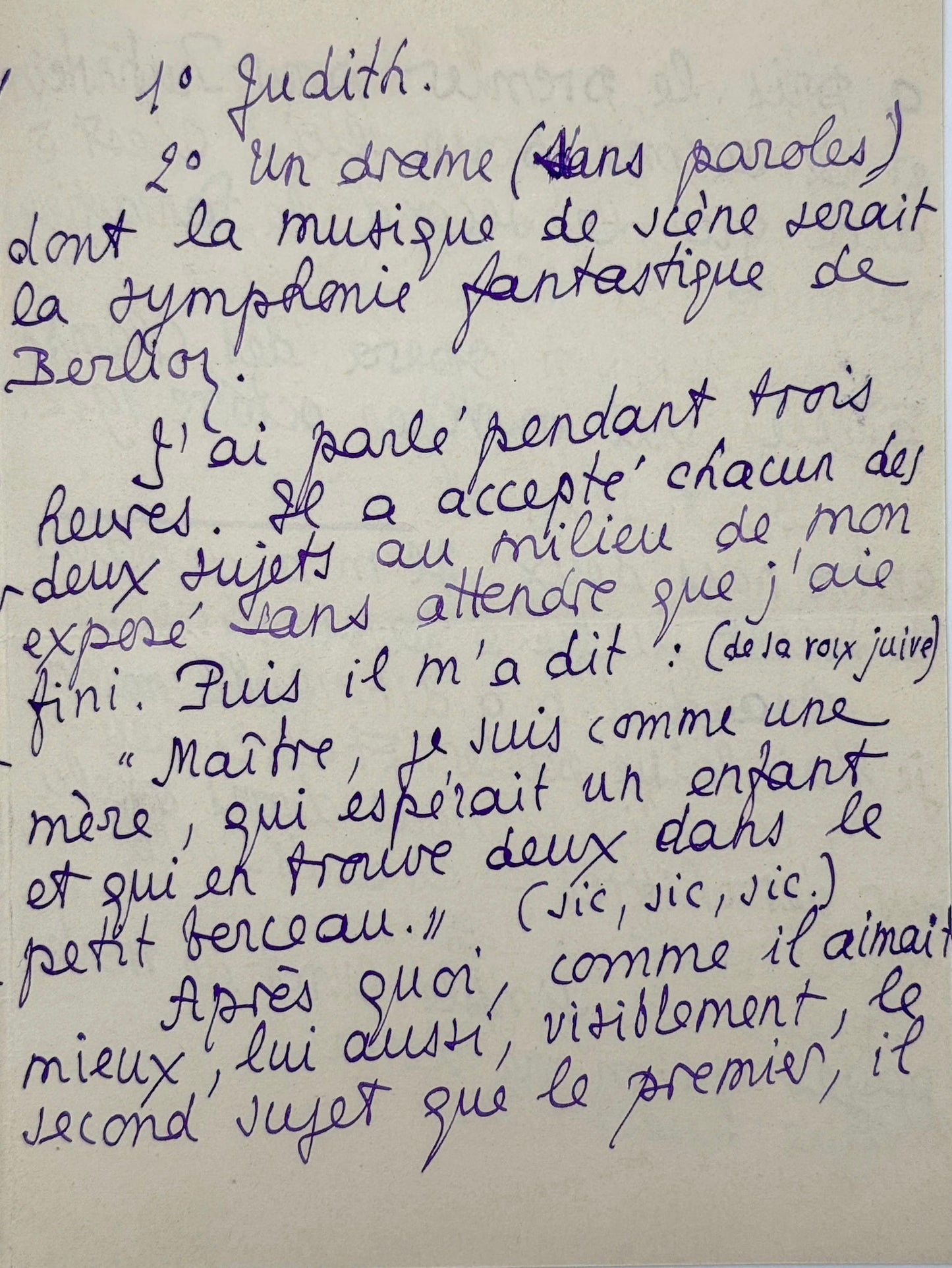 Lettre autographe signée, Louÿs