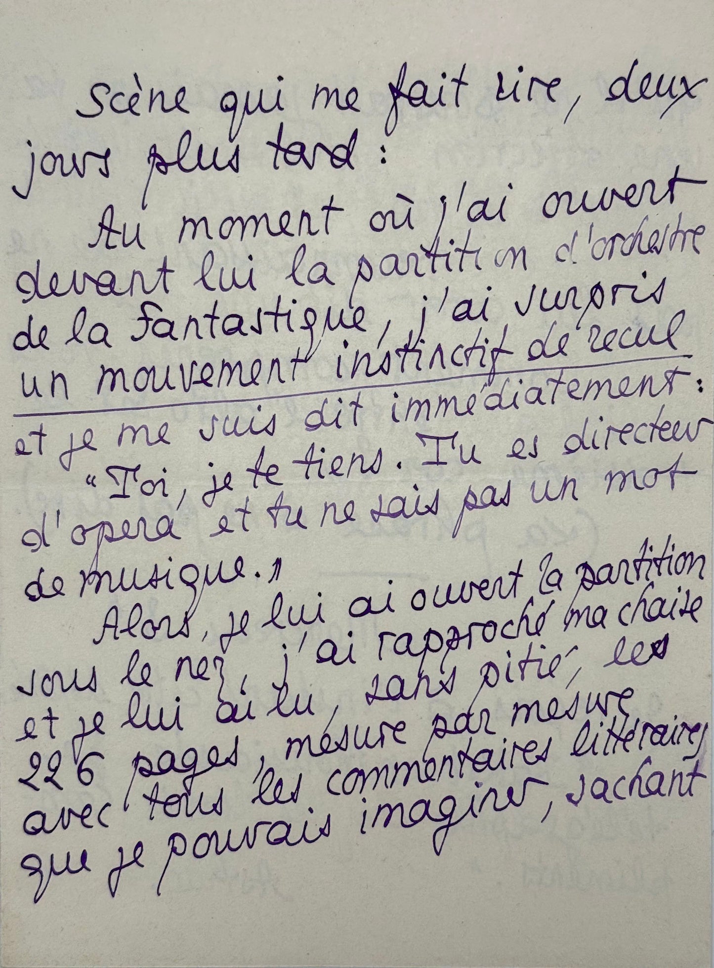 Lettre autographe signée, Louÿs