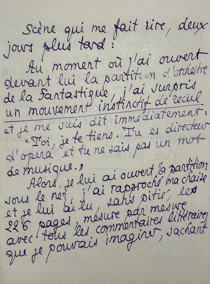 Lettre autographe signée, Louÿs