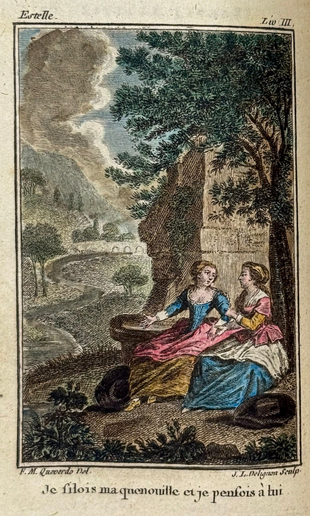 Galatée, pastorale, imitée de Cervantes