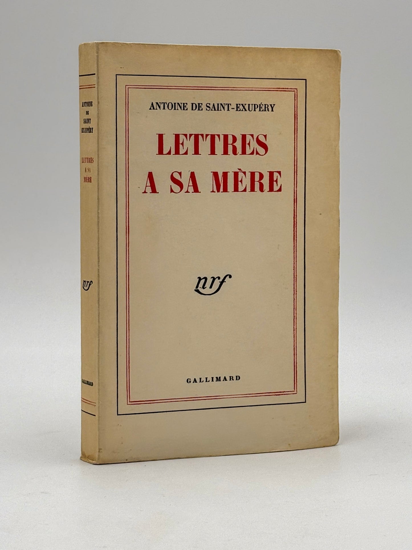 Lettres à sa mère