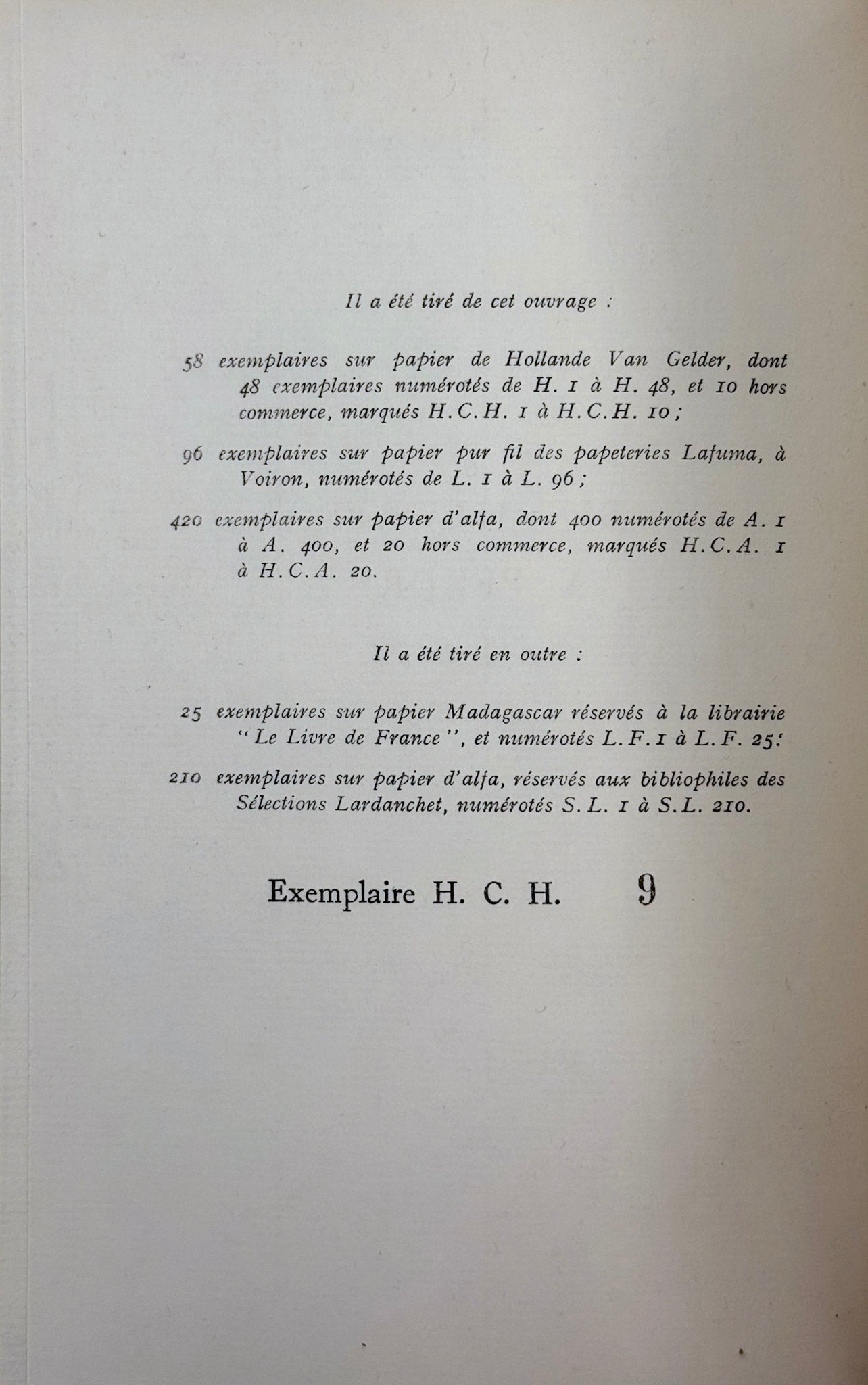 Six heures à perdre