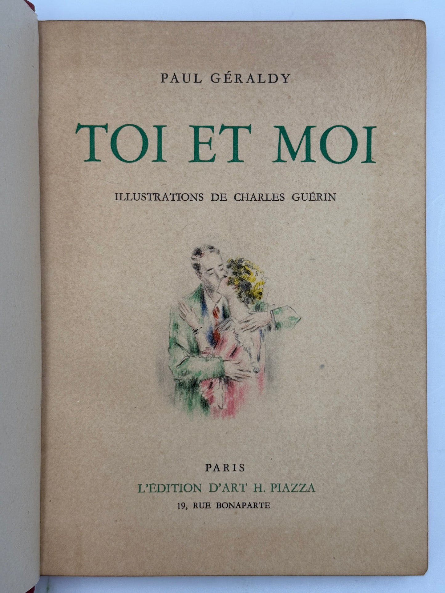 Toi et Moi. Illustrations de Charles Guérin