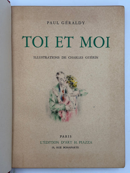 Toi et Moi. Illustrations de Charles Guérin