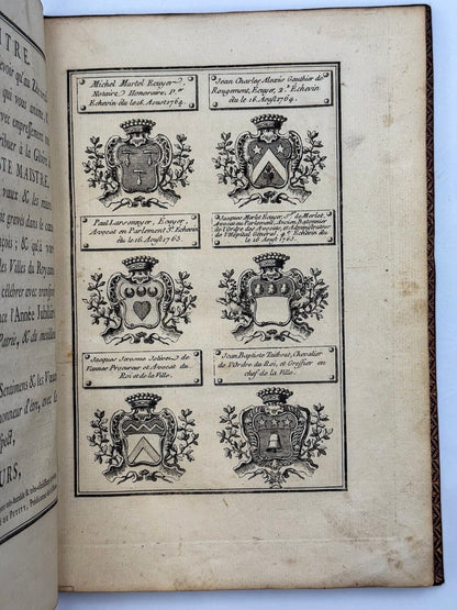 Étrennes françoises, dédiées à la ville de Paris ; pour l'année jubilaire du règne de Louis le Bien-Aimé
