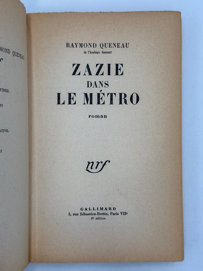 Zazie dans le métro
