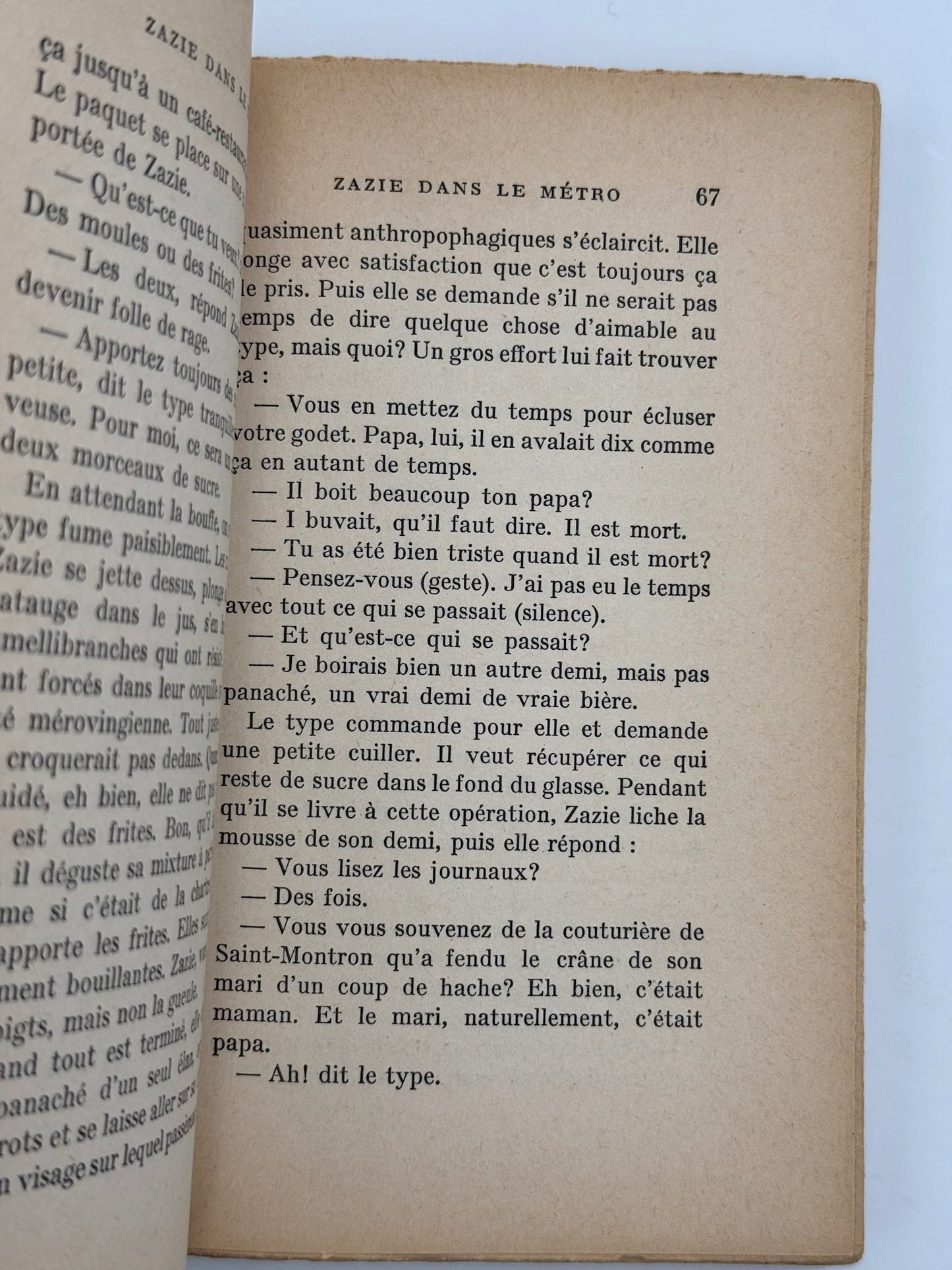 Zazie dans le métro