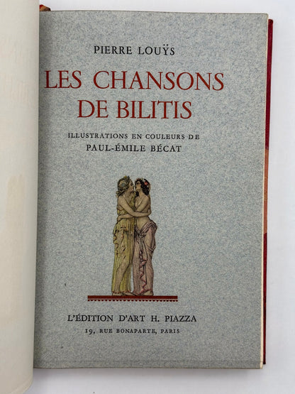 Les Chansons de Bilitis
