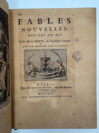 Fables nouvelles, dédiées au Roy