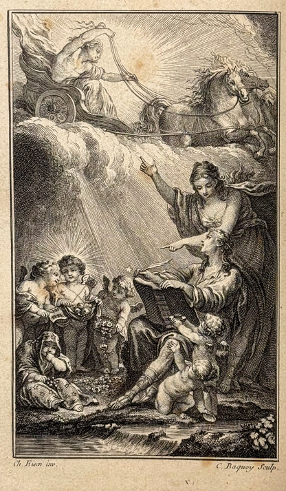 Les quatre parties du jour. Poëme en vers libres, imité de l'Allemand de M. Zacharie