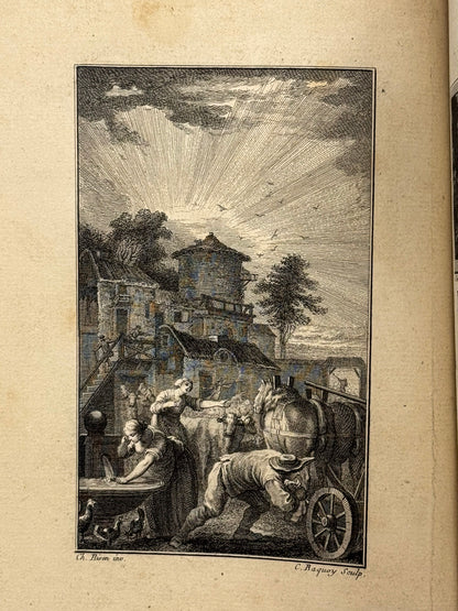 Les quatre parties du jour. Poëme en vers libres, imité de l'Allemand de M. Zacharie