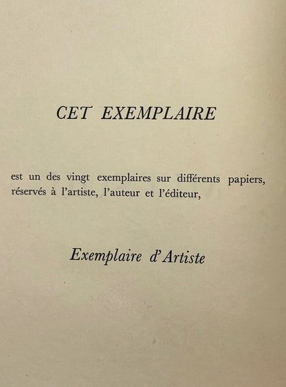 Mitsou. 26 eaux-fortes et pointes sèches de Edgar Chahine.