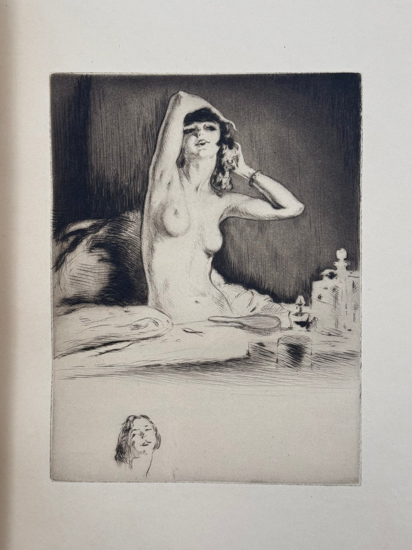 Mitsou. 26 eaux-fortes et pointes sèches de Edgar Chahine.