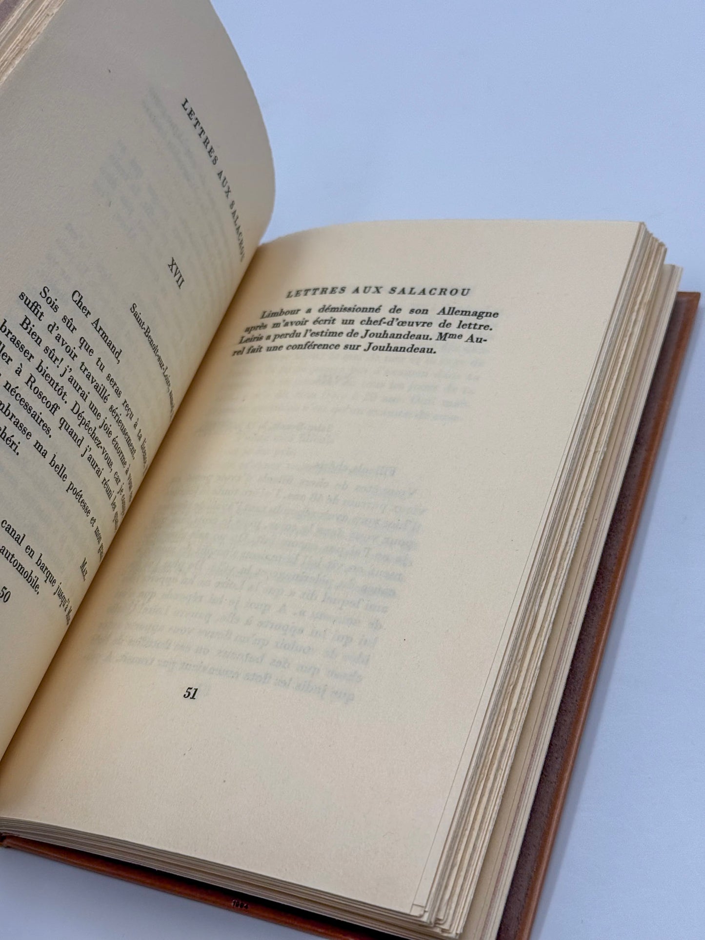 Lettres aux Salacrou