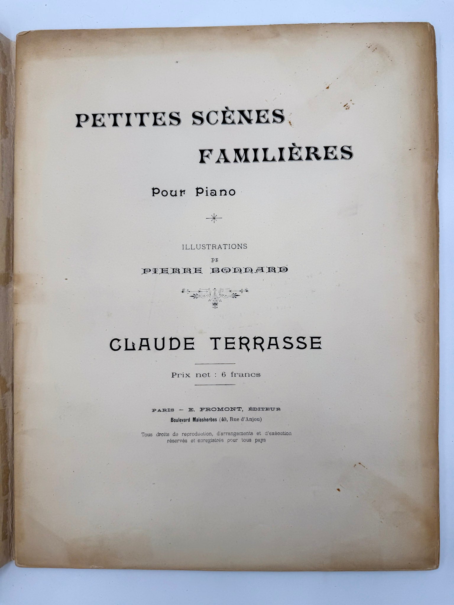 Petites Scènes Familières.