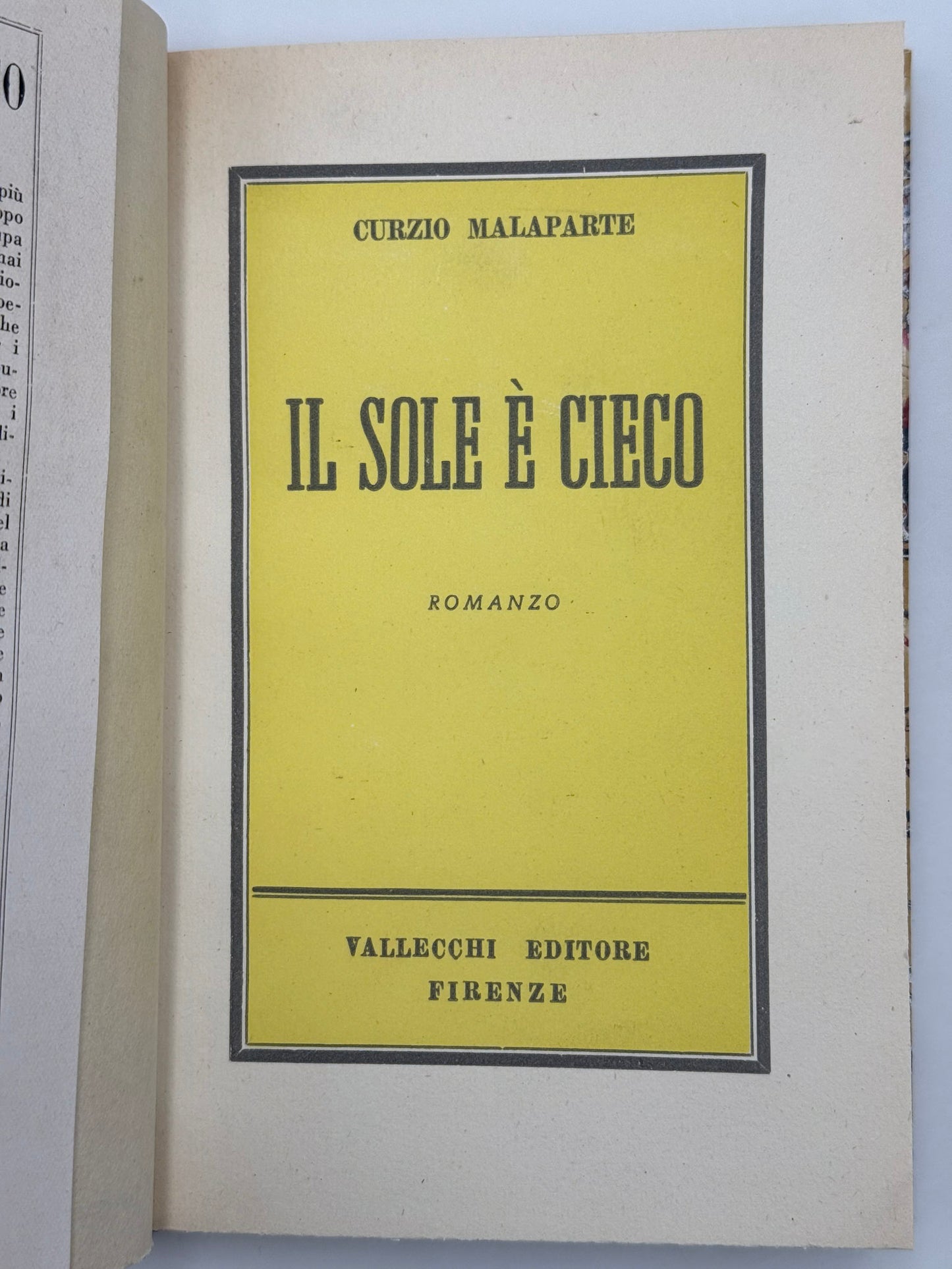 Il Sole è Cieco