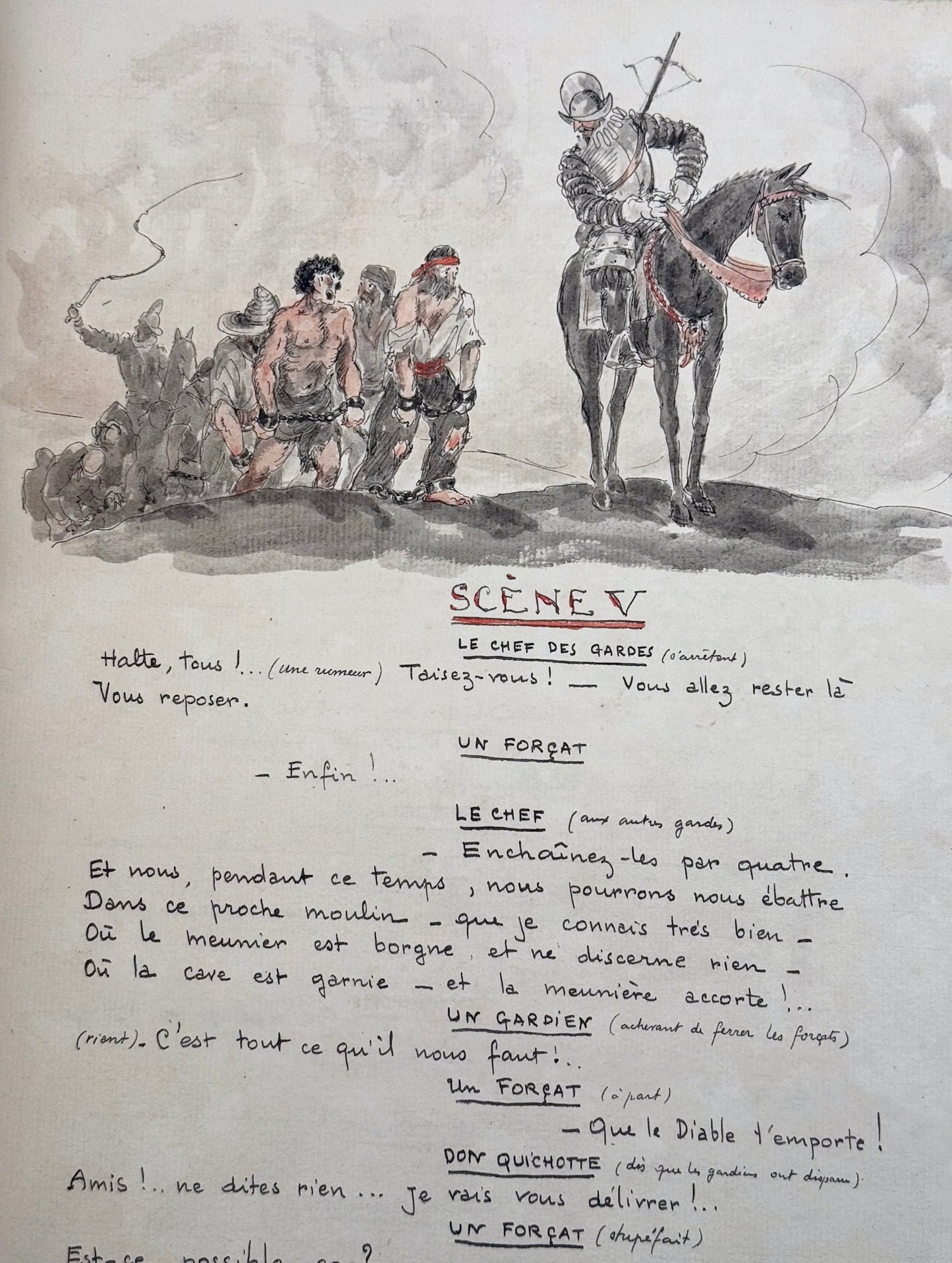 DON QUICHOTTE DE LA MANCHE - Comédie-Héroïque en cinq actes, en vers