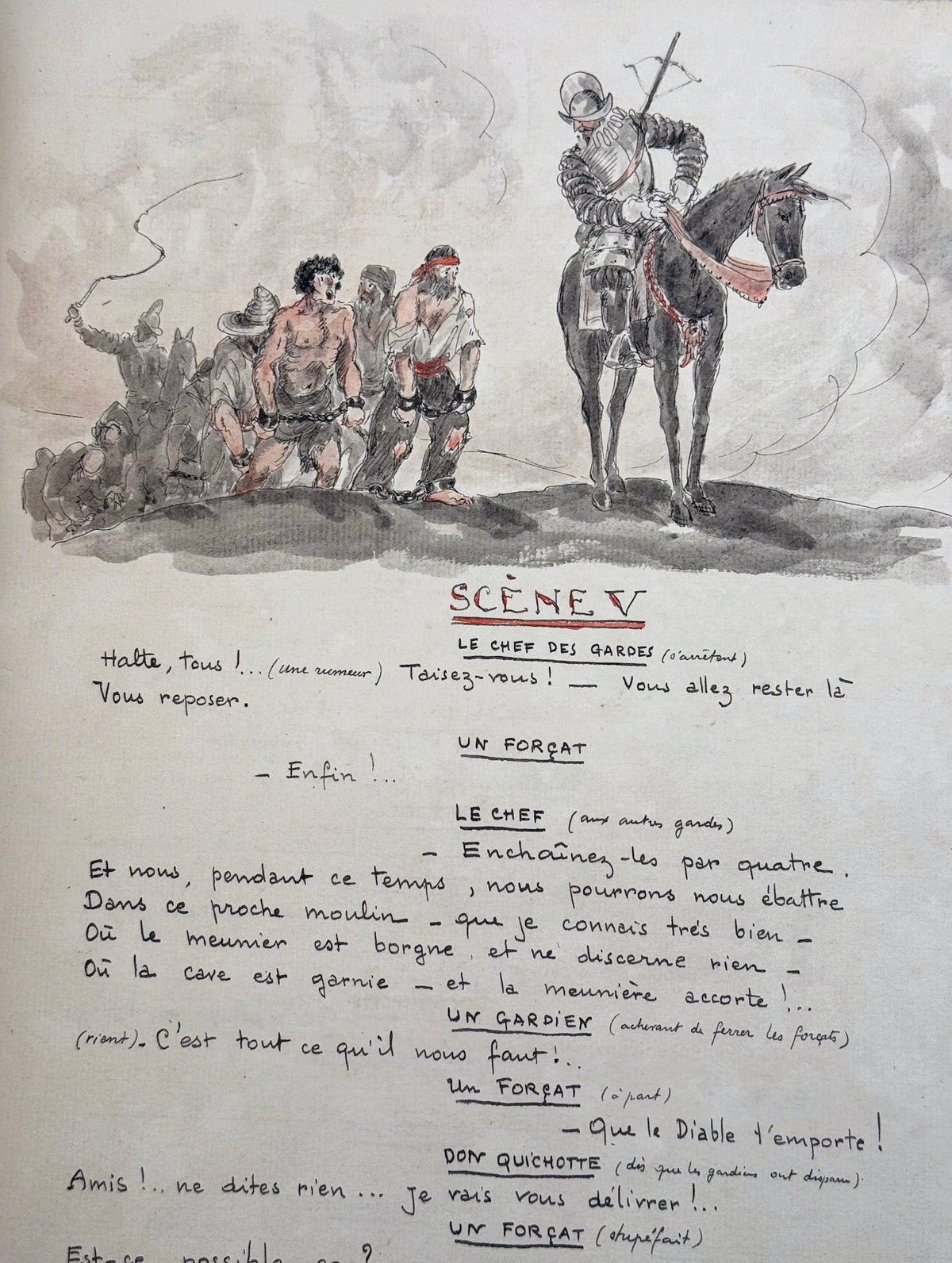 DON QUICHOTTE DE LA MANCHE - Comédie-Héroïque en cinq actes, en vers