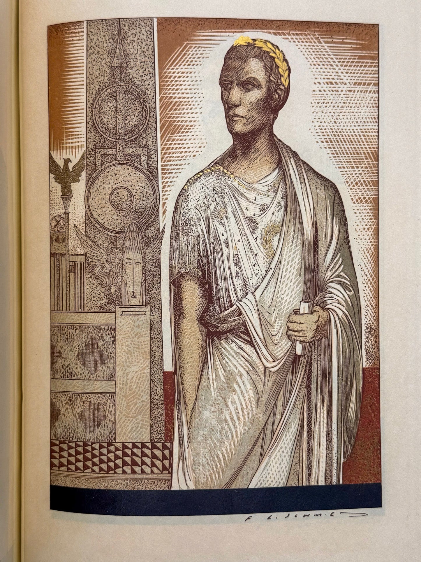 Les Douze Césars. Traduction inédite de Joseph Estève. Préface de Louis Barthou de l'Académie Française