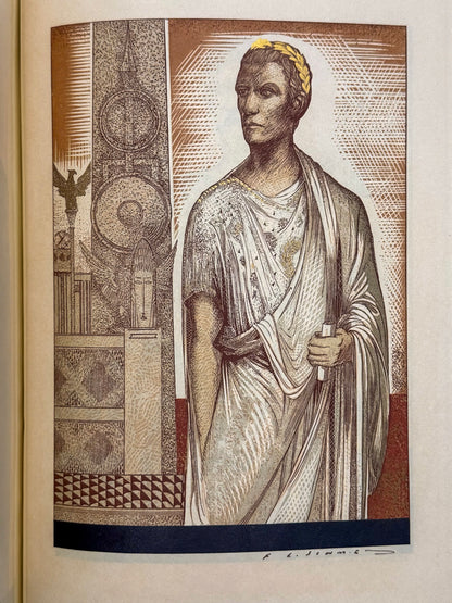 Les Douze Césars. Traduction inédite de Joseph Estève. Préface de Louis Barthou de l'Académie Française