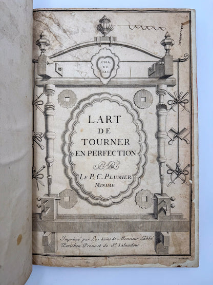L'Art de tourner [...] & enrichi de prés de quatre-vingt Planches