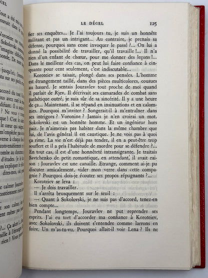 Le dégel. Traduit du russe par Michel Wassiltchikov.