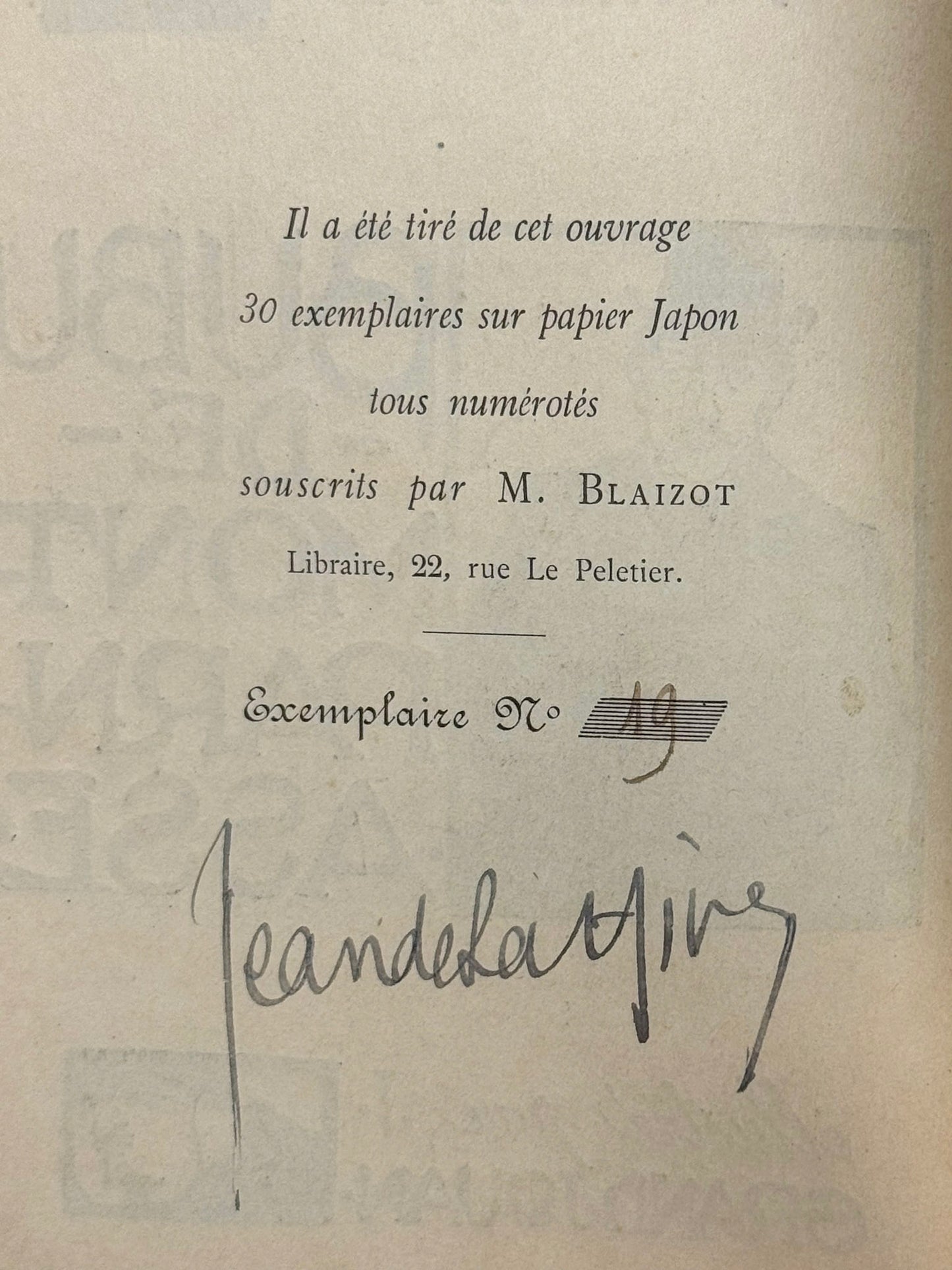 Bubu de Montparnasse. Nouvelle édition illustrée de 90 lithographies de Grandjouan