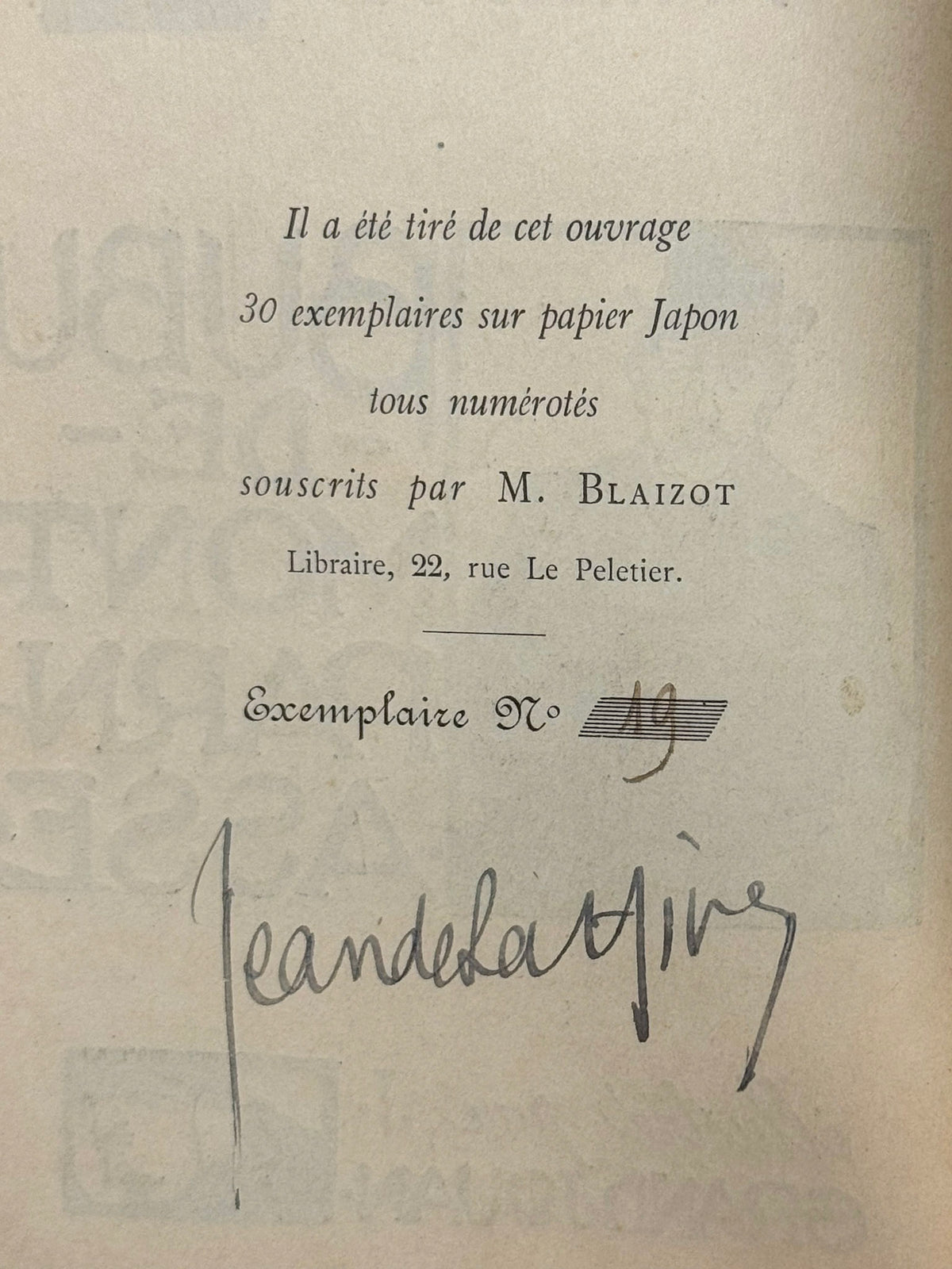 Bubu de Montparnasse. Nouvelle édition illustrée de 90 lithographies de Grandjouan