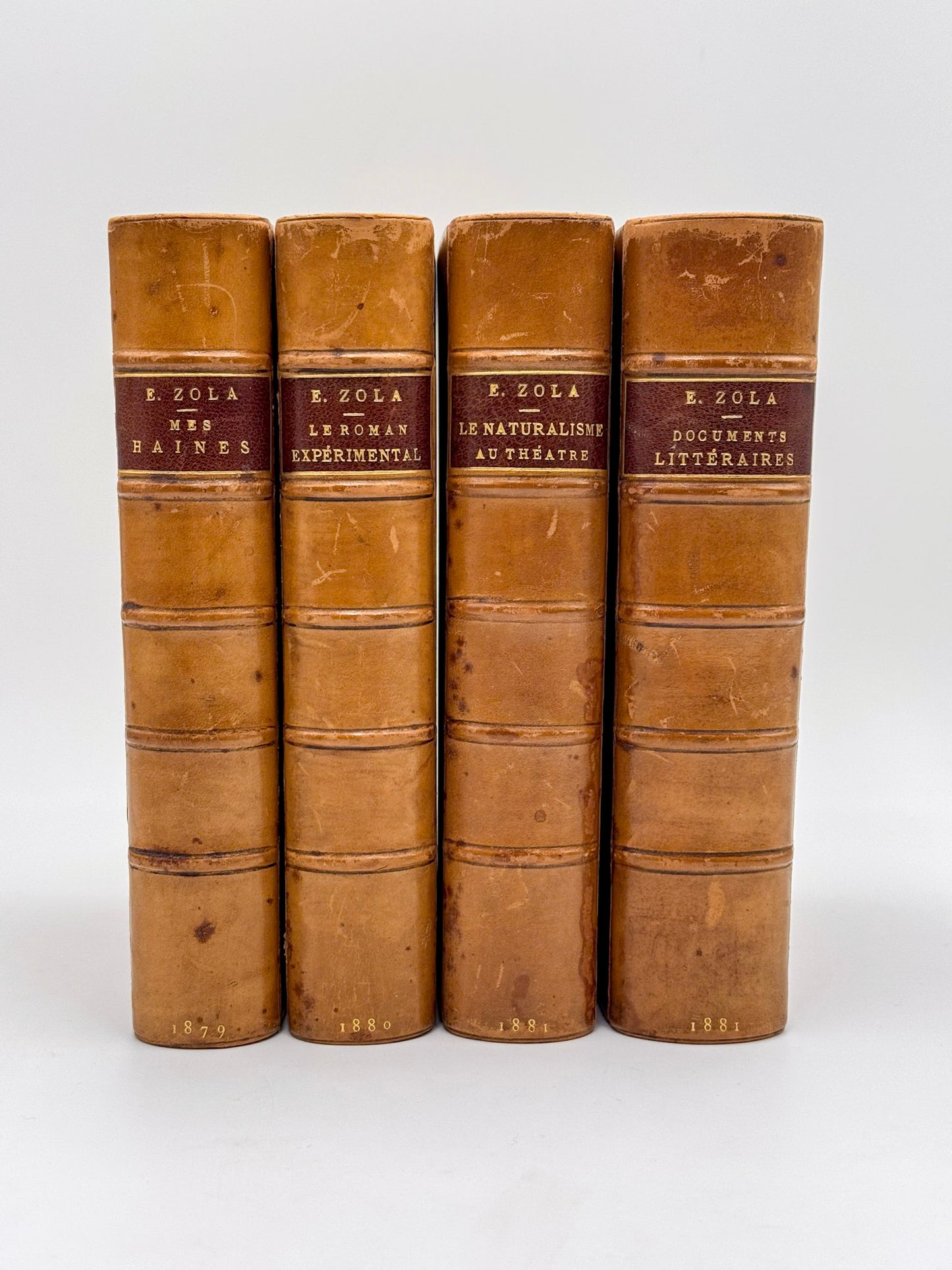 [Copies N°1] Mes haines - Le Roman expérimental - Le Naturalisme au théâtre - Documents littéraires
