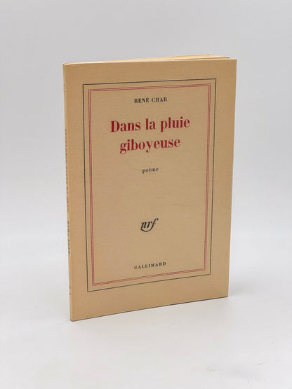 Dans la pluie giboyeuse