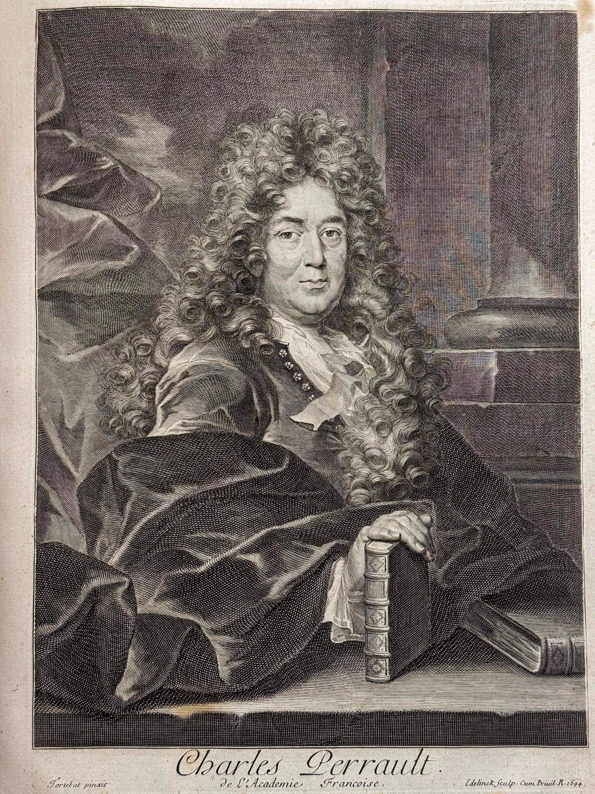 Portraits des hommes illustres des dix-septièmes dix-huitième siècles, dessinés d'après nature, et gravés par Edelinck, Lubin, van Schuppen, Duflos et Simonneau, avec une notice sur chacun d'eux