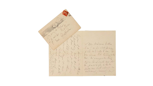 L.A.S. Proust à Madame Charles Nathan
