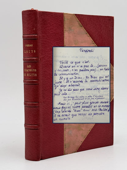 Les Chansons de Bilitis